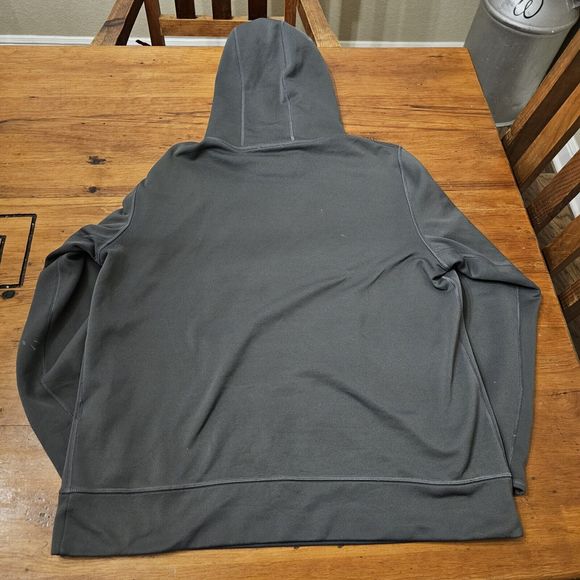 The North Face Hoodie Sweatshirt Adult XL Gray Logo Pullover Running Casual Mens - Picture 4 of 4